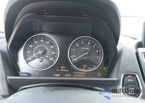 2015 BMW 228I xDrive z USA, uszkodzony, nr VIN WBA1F7C54FVX95467